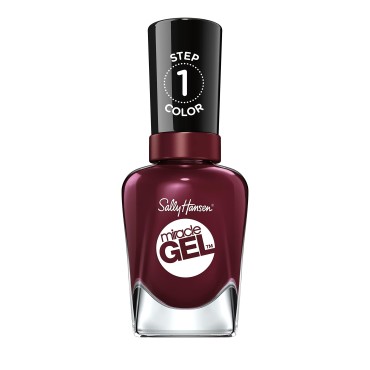 Sally Hansen Miracle Gel Nail Polish, Shade Wine Stock 479 (Packaging May Vary)