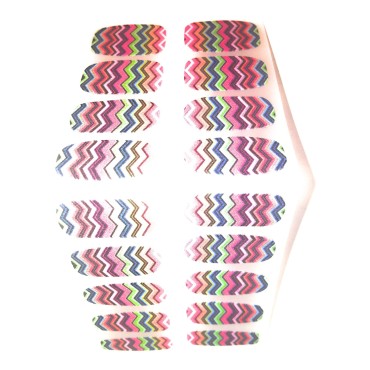 Sally Hansen Salon Effects Couture Nail Stickers, Fab-Ric, 18 Count