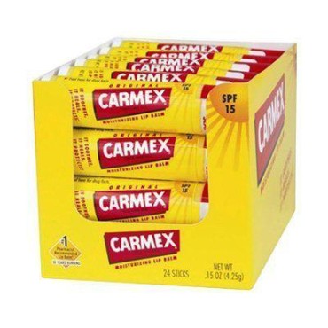 .15OZ Carmex Lip Balm, Pack of 24...