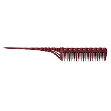Y.S. Park YS-150 Teasing Tail Comb, Red, 0.016 kg
