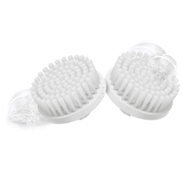 Braun Face Brush Normal Refills, Pack of 2 Replacement Brushes, Facial Cleansing Brush, Daily Pore Deep Cleansing and Make-Up Removal, SE80, White