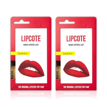 Lipcote Original Lipstick Sealer Long Lasting Lipstick Sealer 7 ml - Pack of 2