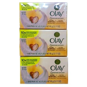 Olay Ultra Moisture Shea Butter Beauty Bar 3.17 oz...