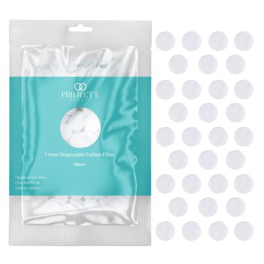 500pcs Cotton Filter (11mm) by Project E Beauty | ...