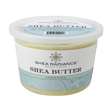 Shea Radiance Pure Shea Butter, Unscented, 2 Ounce