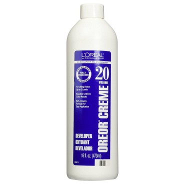 Loreal Oreor Creme 20 Volume Developer 16 Ounce (4...