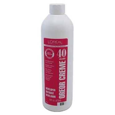 Loreal Oreor Creme 40 Volume Developer 16 Ounce (4...