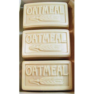 3 Pk Oatmeal Soap - Goatmilk & Shea Formula - Frag...