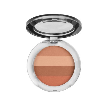 STUDIOMAKEUP Sun Touch Bronzing Powder for Sun Kissed Face (Mirage Shade) - Natural Bronzer Palette w/ Light-Diffusing Pigments - Even Coverage Bronzer Powder - Makeup Bronzer - Suitable for All Skin Types