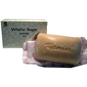 Azure Green RSKWHIS 100g White Sage soap