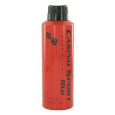 CASINO SPORT RED by Casino Parfums for MEN: BODY SPRAY 6 OZ