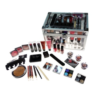 B-221 By Cameo Collection Carry All Trunk - Makeup Kit -Makeup,Pedicure,manicure