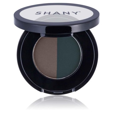 SHANY Brow Duo Makeup Kit, Paraben Free, Dark, 1 Ounce