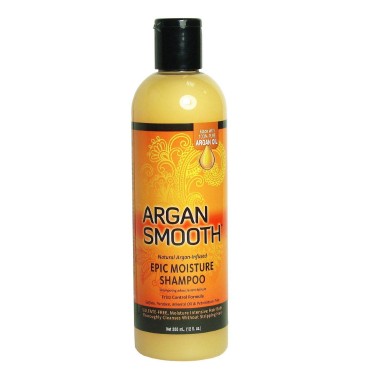 Argan Smooth Epic Moisture Shampoo 12 Fl Oz., 12 Oz