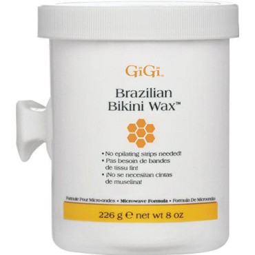 GiGi Brazilian Bikini Wax Microwave Formula 8 oz. (Pack of 2)