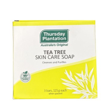 Thursday Plantation. Tea Tree Skin Care Soap. 4 Oz. (3 Pack)