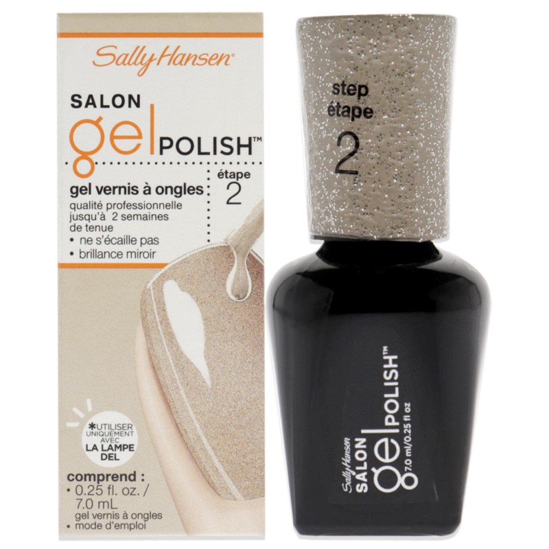 Sally Hansen Salon Gel Polish Nail Lacquer, Pearls, Please, 0.25 Fl Oz