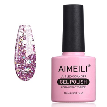 AIMEILI Soak Off U V LED Gel Nail Polish - Princes...