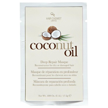 Hair Chemist Coconut Oil Deep Repair Masque Packet...