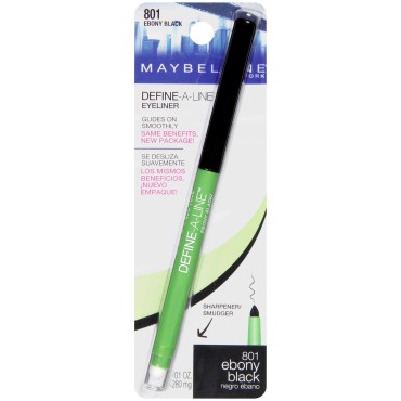 Maybelline Define A Lash Mascara - Ebony Black (Pack Of 20)