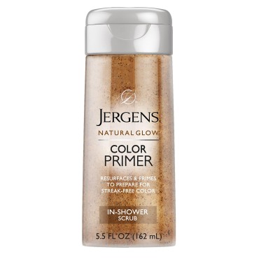 Jergens Natural Glow Color Primer Exfoliating In-S...