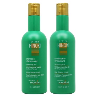 Hayashi System Hinoki Shampoo & Conditioner 10.1oz Duo