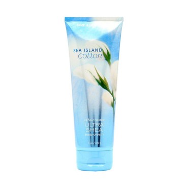 Bath & Body Works, Signature Collection Ultra Shea Body Cream, Sea Island Cotton, 8 Ounce