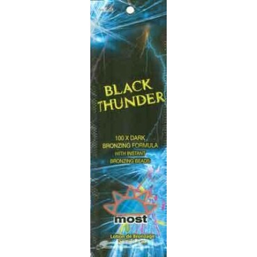 Lot of 3 Black Thunder Tanning Lotion Bronzer Packets By Most by Most