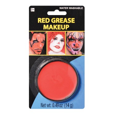 amscan Red Grease Makeup - 0.49 oz. (Pack of 1) - ...