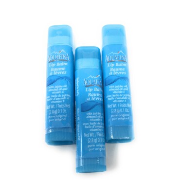 Aquafina Lip Balm - 3 Tubes