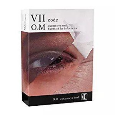 VIIcode O2M Oxygen Eye Pads for Dark Circles - Reduces Puffiness, Crow's Feet, Fine Lines and Bags - Most Effective Treatments for Dark Circle 1 Box /6 Pairs