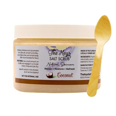 The Keys Salt Scrub Premium Exfoliating Sea Salt B...