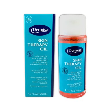 Dermisa Skin Therapy Oil | Multi-Purpose Deep Moisturizing Oil | Contains Vitamin E & A, Chamomile, Rosemary, Calendula, Sunflower, Lavender Oil | 4.2 OZ | Pack of 1