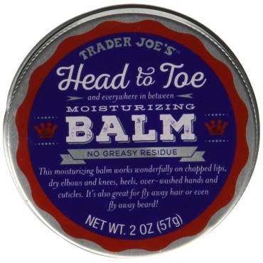 Trader Joe's Head to Toe Moisturizing Balm and Beard Balm