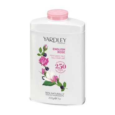 Yardley of London English Rose 7.0 oz Perfumed Tal...