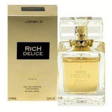 Rich Delice By Johan B. Perfume for Women 2.7 Oz E...