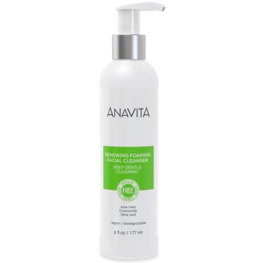 Anavita Renewing Foaming Facial Cleanser w/Natural...