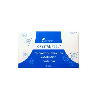 Crystal Peel Microdermabrasion Exfoliating Soap Body Bar (2oz)