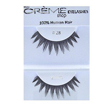 12 packs The Creme Shop 100% Human Hair Eyelashes (#28)