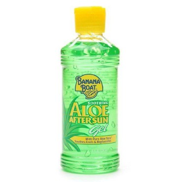 Banana Boat Soothing Aloe After Sun Gel 8 fl oz (236 ml) package of 3