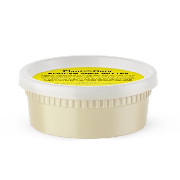 Raw African Shea Butter 8 oz. 100% Pure Natural Unrefined IVORY - Ideal Moisturizer For Dry Skin, Body, Face And Hair Growth. Great For DIY Soap and Lip balm Making.