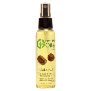 2 Fl Oz Jojoba 100% Pure Cold Pressed Unrefined w/...