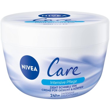 Nivea Care Intensive cream for face, body and hands 200 ml (4 x 200ml)