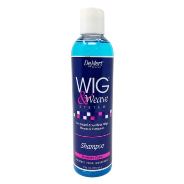 DeMert Wig & Weave System Shampoo for Natural and Synthetic Hair (2 Pack of 8 oz)