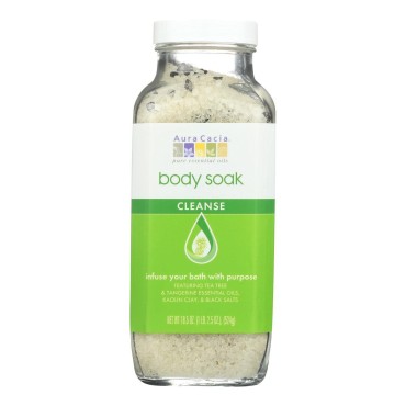Aura Cacia Body Soak - Cleanse - 18.5 oz...