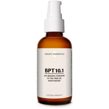 BPT10 Acne Treatment Moisturizer | 10% Benzoyl Per...