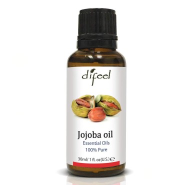 Difeel Essential Oils 100% Pure Jojoba Oil 1 ounce