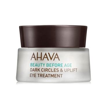 AHAVA AHAVA Dead Sea Dark Circles Uplift Eye Treatment Cream. Reduce Dark Circles And Eye Puffiness,0.5 Fl Oz (Pack of 1)