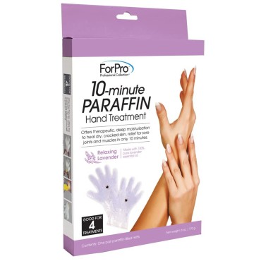 Paraffin Wax Works 10-Minute Paraffin Hand Treatment, Spa and Home Treatment Gloves, Relaxing Lavender, One-Pair