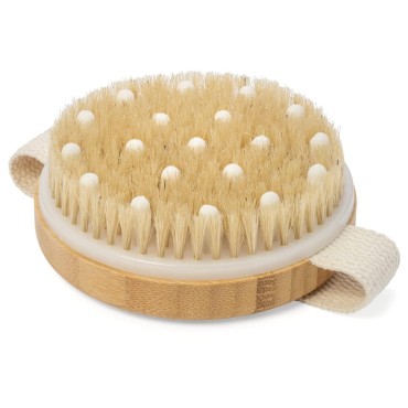 CSM Dry Body Brush for Beautiful Skin - Solid Wood...